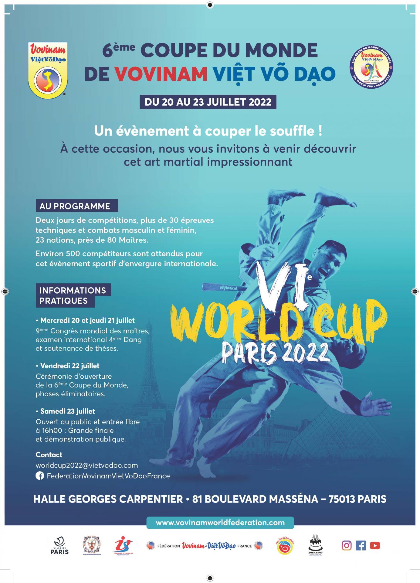 6eme coupe du monde vovinam vietvodao